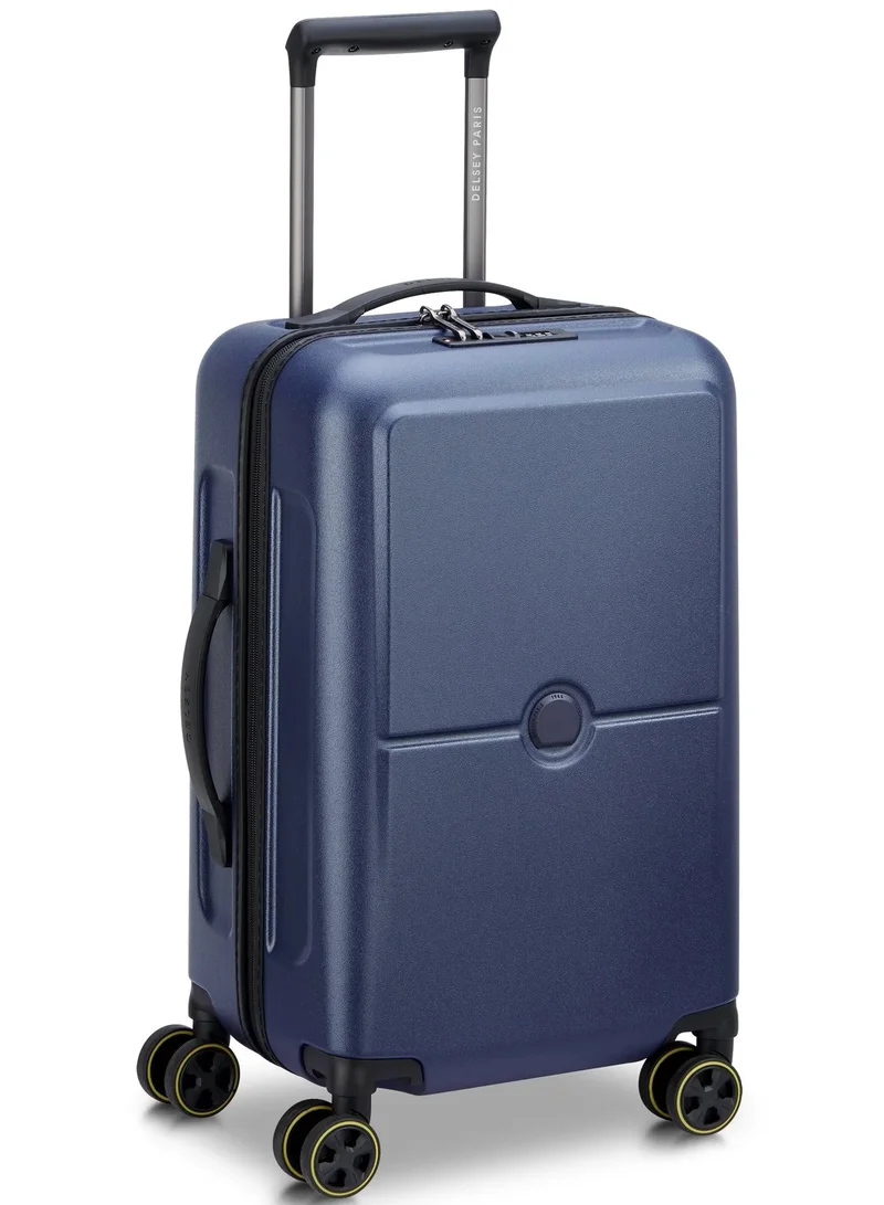 ديلسي _باريس حقيبة ترولي تورين 2.0 صلبة غير قابلة للتوسيع - أزرق ليلي